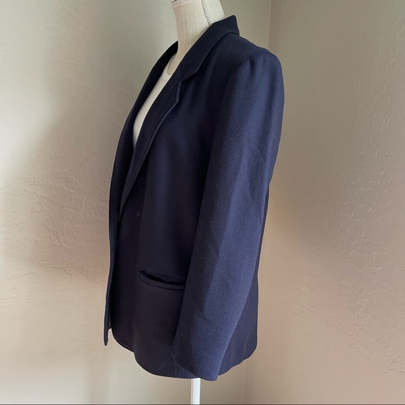 Vintage Wool Blazer Single Button Made in USA Size: 10 - Picture 2 of 9